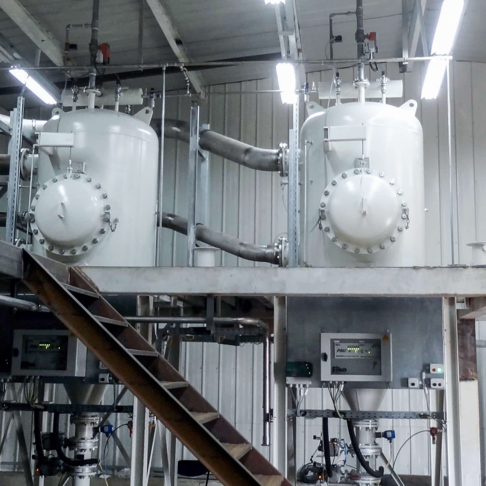 Round Baghouse Filters installation 3