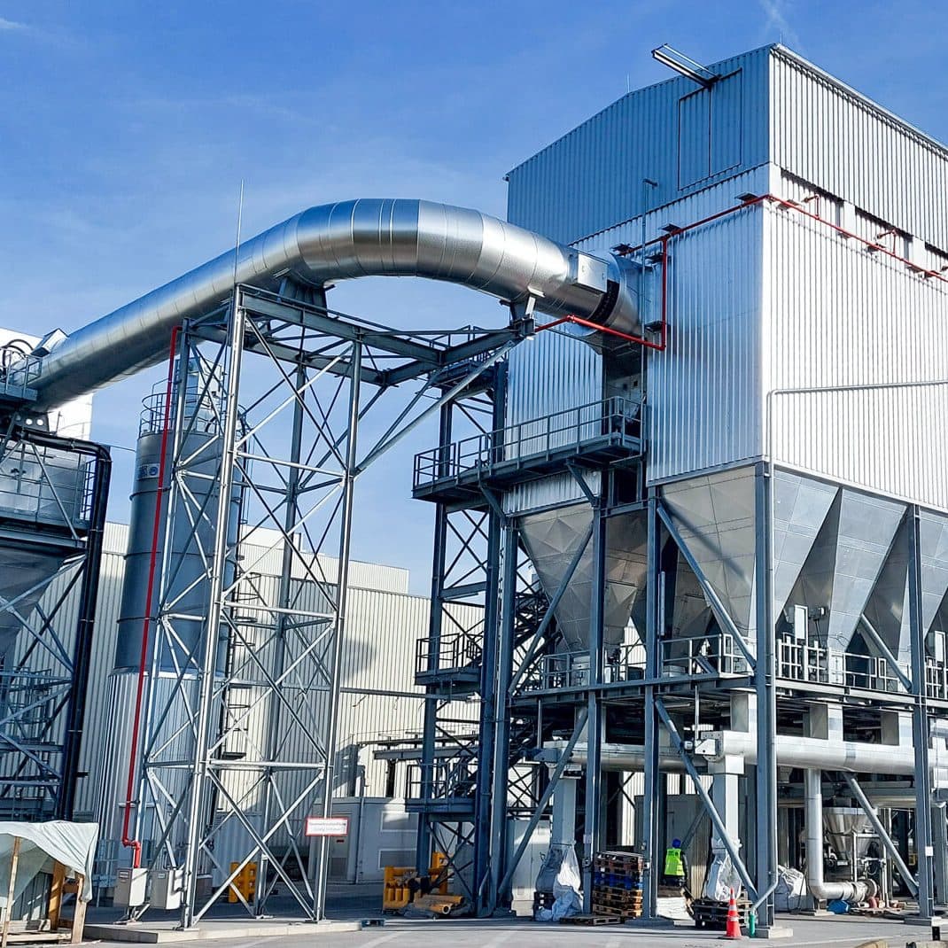 Single-Line Baghouse Filters installation 3